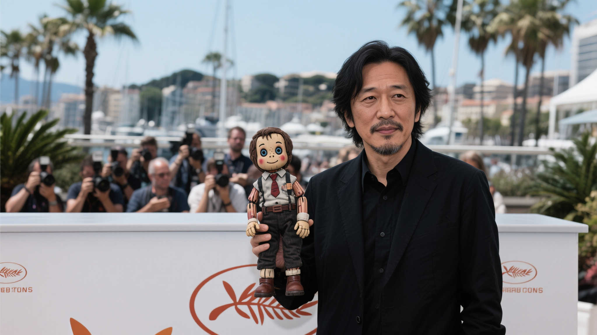 小岛现身戛纳电影节 揭露新角色Dollman独家剪辑片段