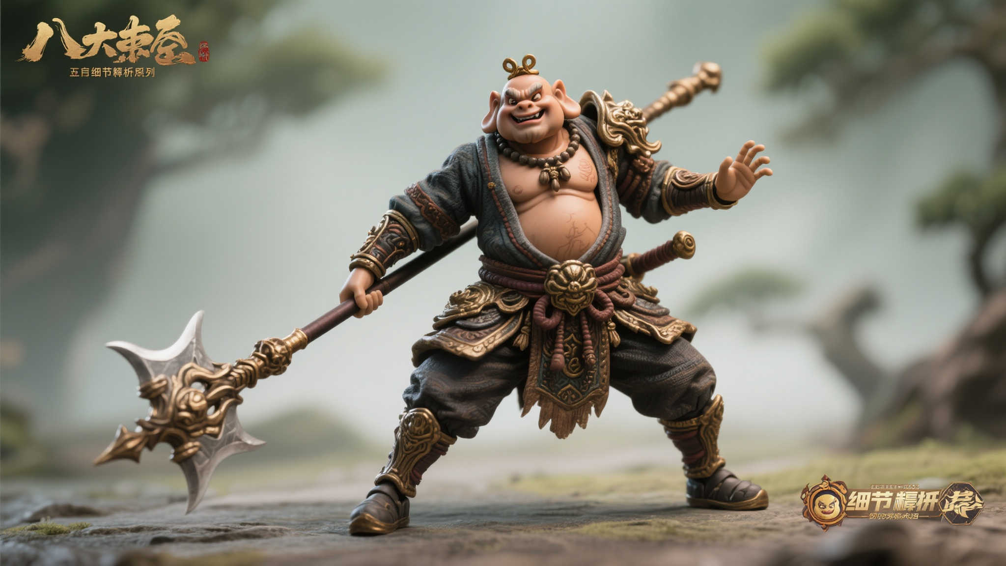 《黑神话：悟空》八戒1／12人偶惊艳亮相，仅298元包邮，明天预购火热开启！